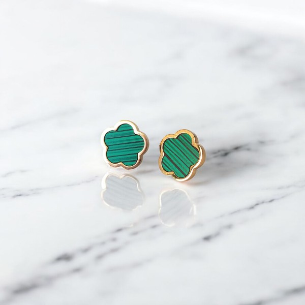 Σκουλαρίκια Πράσινη Μαργαρίτα Σκουλαρίκια Πράσινη Μαργαρίτα