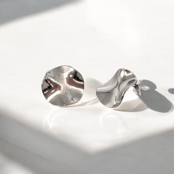 Σκουλαρίκια Άνεμος ασημί Σκουλαρίκια Άνεμος ασημί