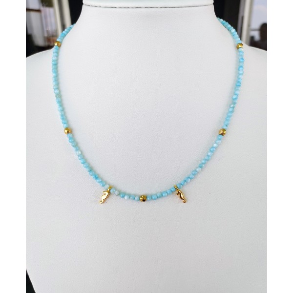 Θαλασσινό Κολιέ Θαλασσινό Κολιέ