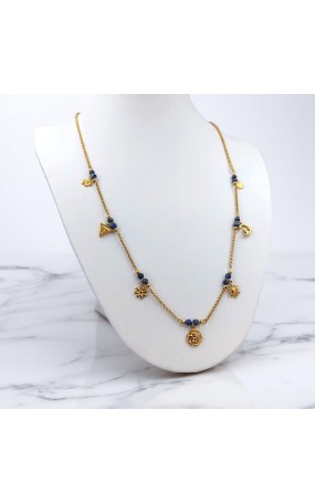 Κολιέ με Κρεμαστά Charms 