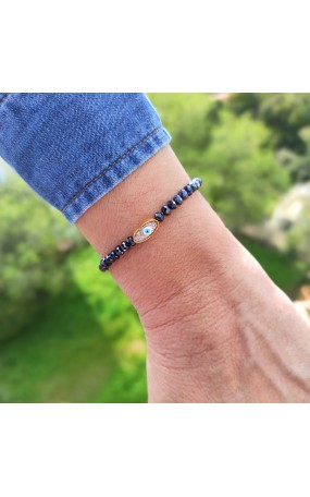 Βραχιόλι Μάτι Glitter