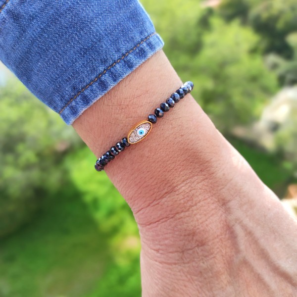 Βραχιόλι Μάτι Glitter Βραχιόλι Μάτι Glitter