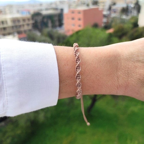 Βραχιόλι Μπεζ Βραχιόλι Μπεζ