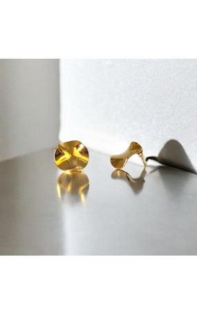 Σκουλαρίκια  Άνεμος  χρυσό