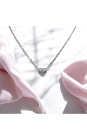 Κολιέ  Λαμπερή Καρδιά