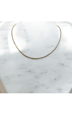 Κολιέ Minimal chic με Αιματίτη